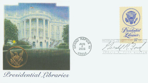 3930 FDC - 2005 37c Presidential Libraries Act