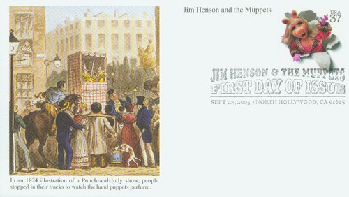 3944d FDC - 2005 37c Jim Henson: Miss Piggy