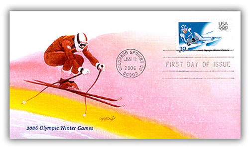 3995 FDC - 2006 39c Winter Olympic Games