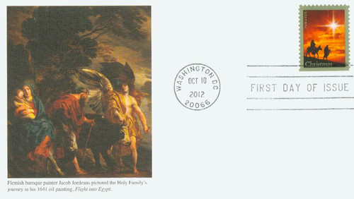 4711 FDC - 2012 First-Class Forever Stamp - Traditional Christmas: Holy Family