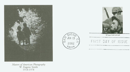 3649n FDC - 2002 37c Masters of American Photography: W. Eugene Smith