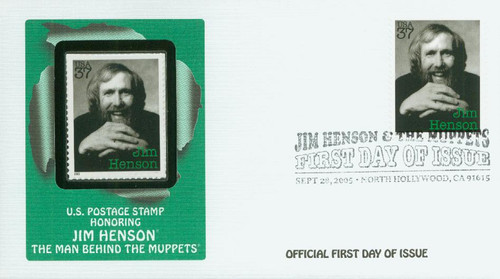 3944 FDC - 2005 37c Jim Henson and The Muppets