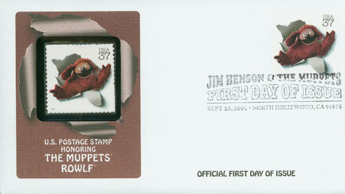 3944i FDC - 2005 37c Jim Henson: Rowlf the Dog