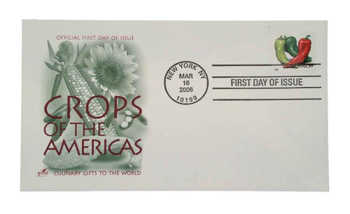 4003 FDC - 2006 39c Crops of America: Chili Peppers, coil