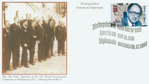 4076d FDC - 2006 39c American Diplomats: Philip C. Habib