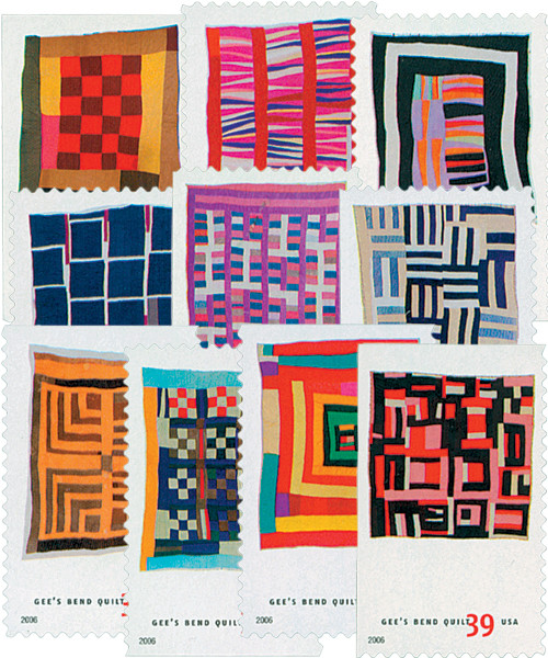 4089-98 FDC - 2006 39c Quilts of Gee's Bend