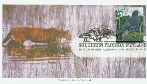 4099a FDC - 2006 39c Southern Florida Wetland: Snail Kite