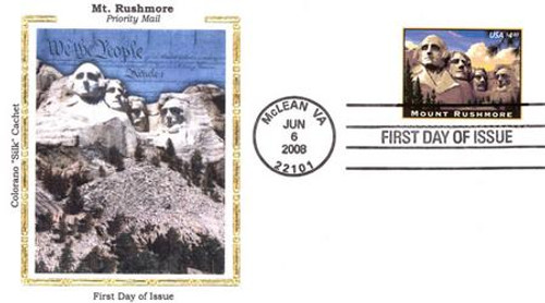 4268 FDC - 2008 $4.80 Mount Rushmore, Priority Mail