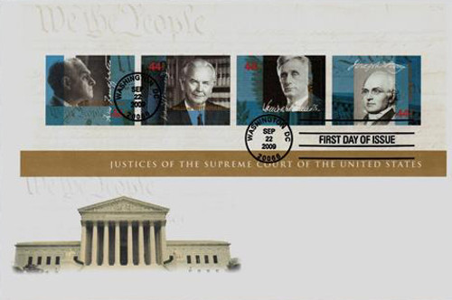 4422 FDC - 2009 44c Supreme Court Justices