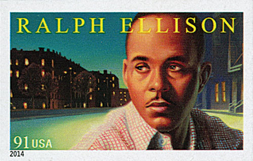 4866a FDC - 2014 91c Imperf Ralph Ellison