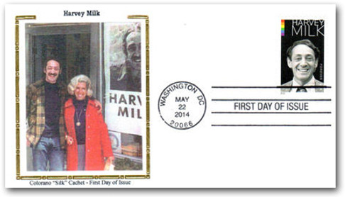 4906 FDC - 2014 First-Class Forever Stamp - Harvey Milk