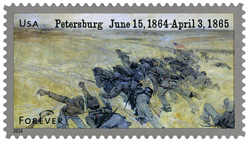 4910 FDC - 2014 First-Class Forever Stamp - The Civil War Sesquicentennial, 1864: The Battle of Petersburg