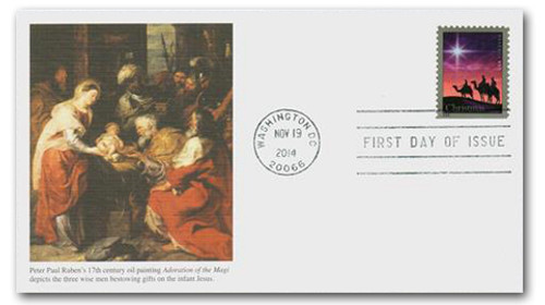 4945 FDC - 2014 First-Class Forever Stamp - Traditional Christmas: The Christmas Magi