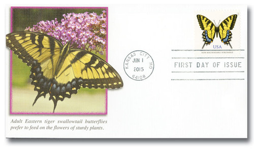 4999 FDC - 2015 71c Eastern Tiger Swallowtail Butterfly