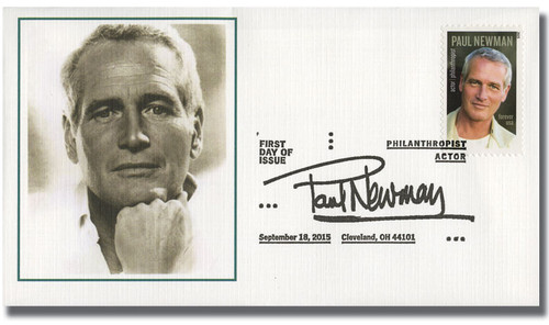 5020 FDC - 2015 First-Class Forever Stamp - Paul Newman