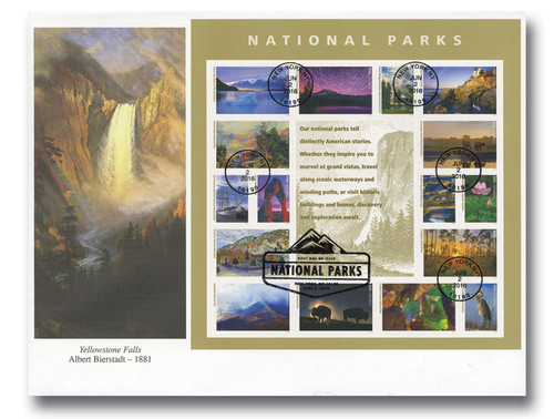 5080 FDC - 2016 First-Class Forever Stamp - National Parks Centennial