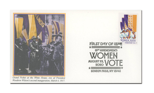 5523 FDC - 2020 First-Class Forever Stamp - 19th Amendment: Women Vote