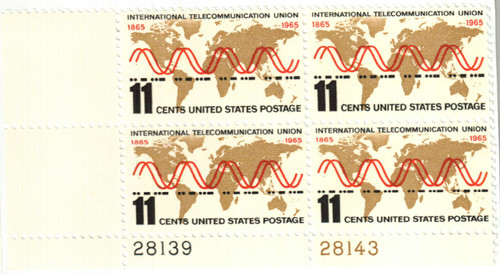 1274 PB - 1965 11c International Telecommunication Union