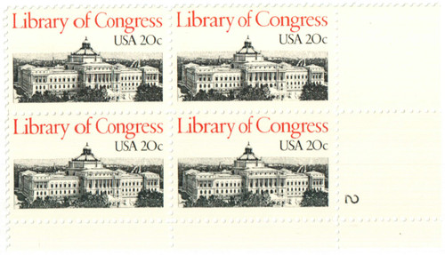 2004 PB - 1982 20c Library of Congress