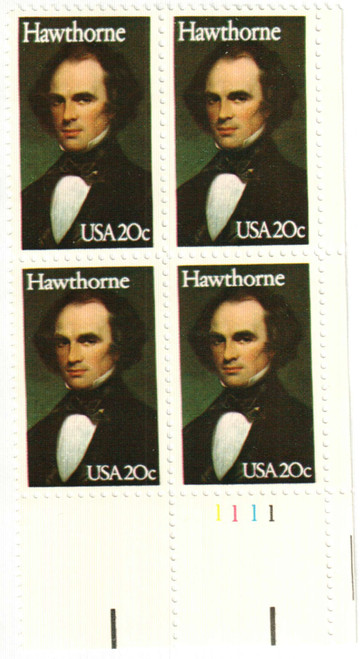 2047 PB - 1983 20c Literary Arts: Nathaniel Hawthorne