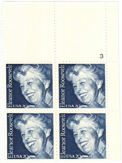 2105 PB - 1984 20c Eleanor Roosevelt