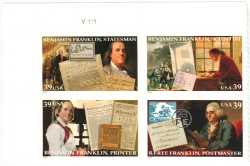 4021-24 PB - 2006 39c Benjamin Franklin