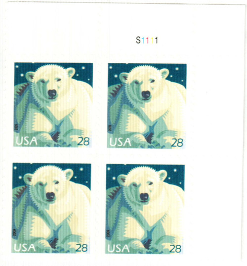 4387 PB - 2009 28c Polar Bear
