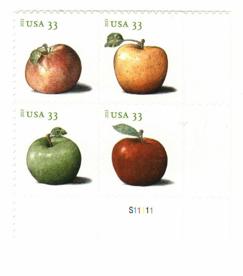 4727-30 PB - 2013 33c Apples