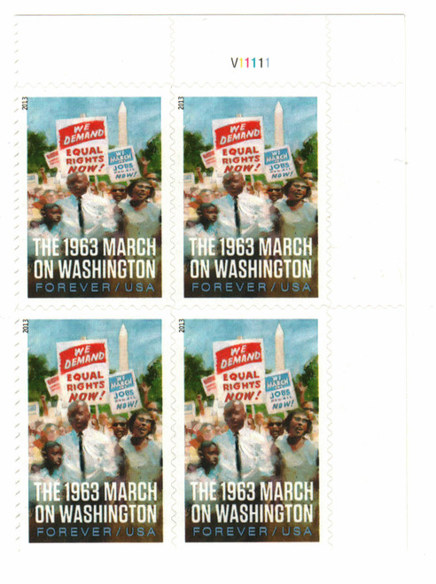 4804 PB - 2013 First-Class Forever Stamp - The 1963 March on Washington