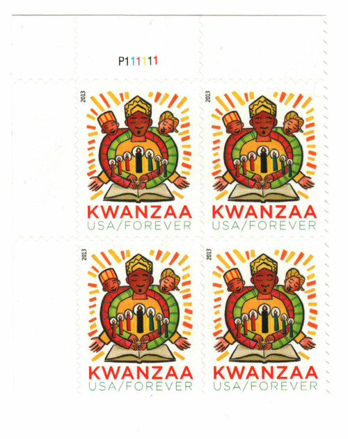 4845 PB - 2013 First-Class Forever Stamp - Kwanzaa
