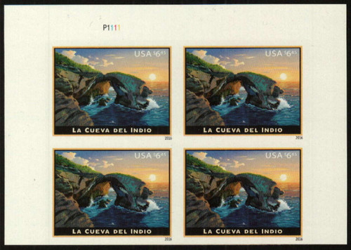 5040a PB - 2016 $6.45 Imperf La Cueva del Indio