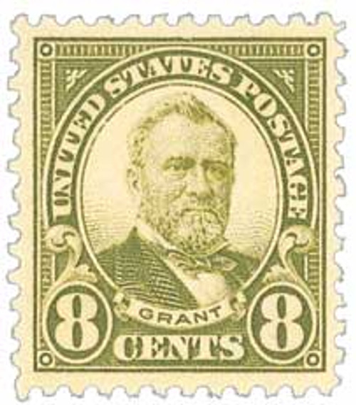 560 PB - 1923 8c Grant, olive green