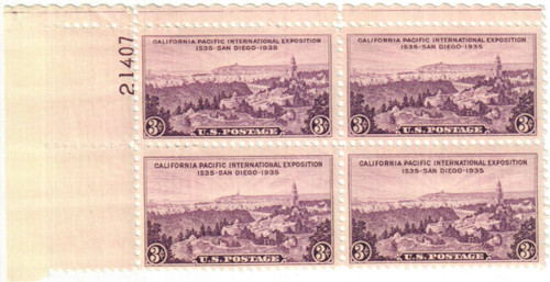 773 PB - 1935 3c California Pacific Exposition