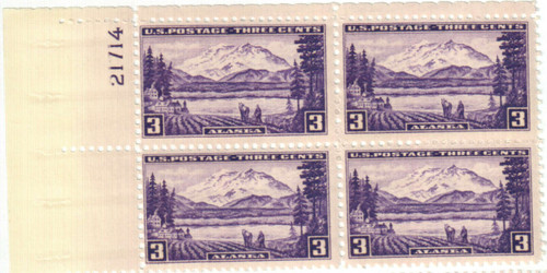 800 PB - 1937 3c Alaska
