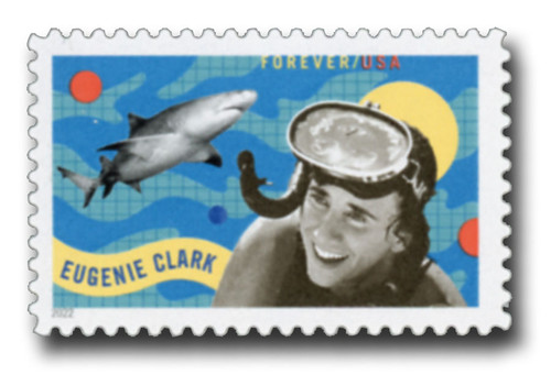 5693 PB - 2022 First-Class Forever Stamp - Eugenie Clark