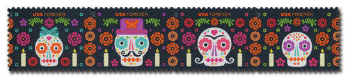 5640-43 PB - 2021 First-Class Forever Stamps - Day of the Dead