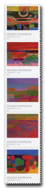 5688-92 PB - 2022 First-Class Forever Stamps - Paintings by George Morrison
