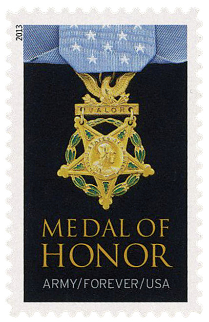 4823 FDC - 2013 First-Class Forever Stamp - The Medal of Honor: World War II - Army