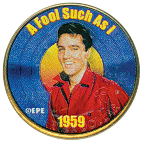 CNS517  - Elvis "A Fool Such as I" Colorized Qtr.