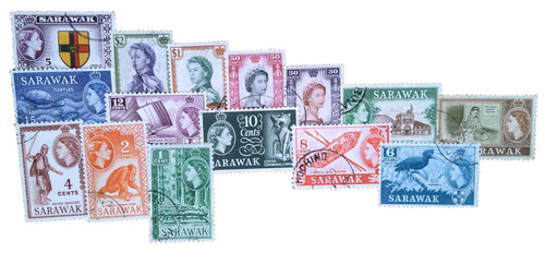 197-211  - 1955-57 Sarawak