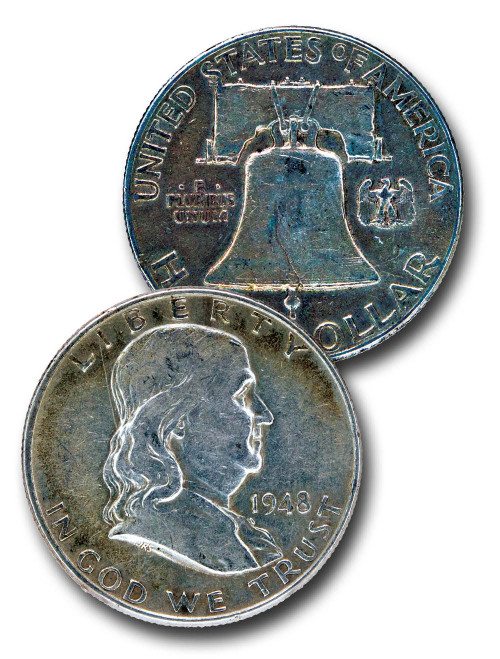 CH-948  - 1948 Benjamin Franklin Half Dollar