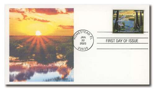 5751 FDC - 2023 $9.65 Florida Everglades, Priority Mail