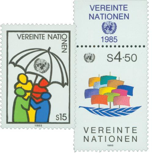 UNV50-51  - 1985 Peace & Shelter