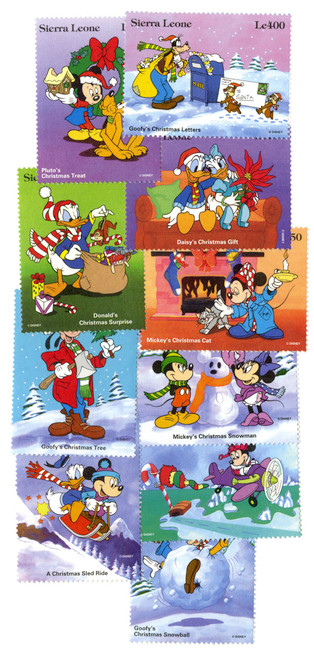 MDS432A  - Sierra Leone 1995 Christmas, 10 Stamps