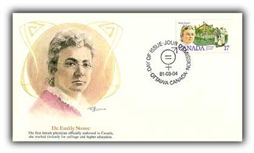 6A879  - 1981 17c Emily Stowe