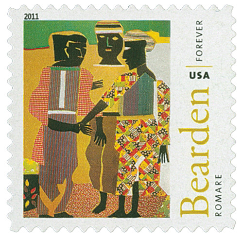 4566  - 2011 First-Class Forever Stamp - Romare Bearden: Conjunction