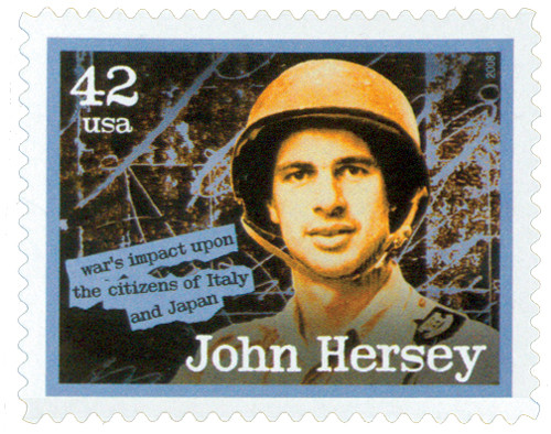 4249  - 2008 42c American Journalist: John Hersey