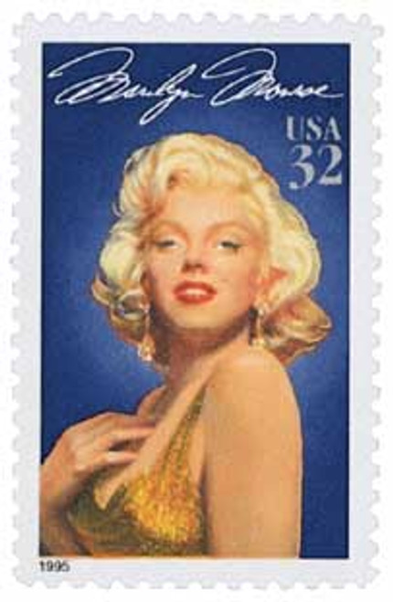 2967  - 1995 32c Legends of Hollywood: Marilyn Monroe