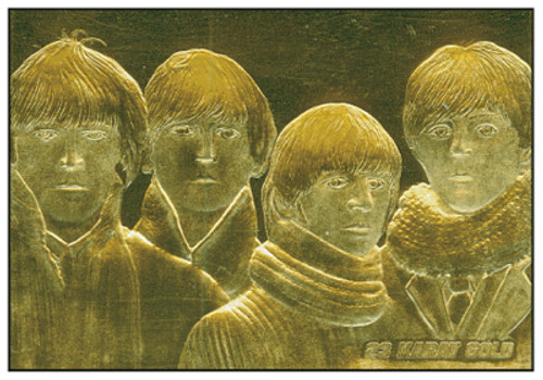 M9313  - Beatles For Sale Gold Trading Card