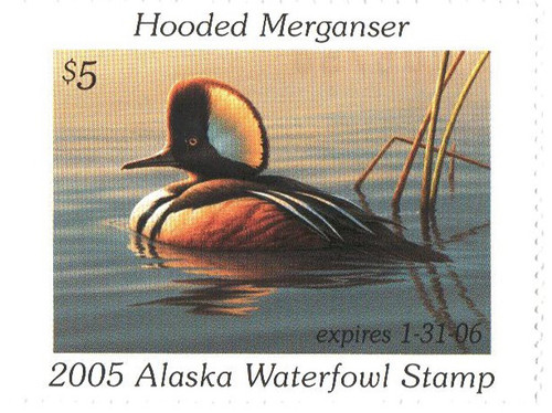 SDAK21  - 2005 Alaska State Duck Stamp